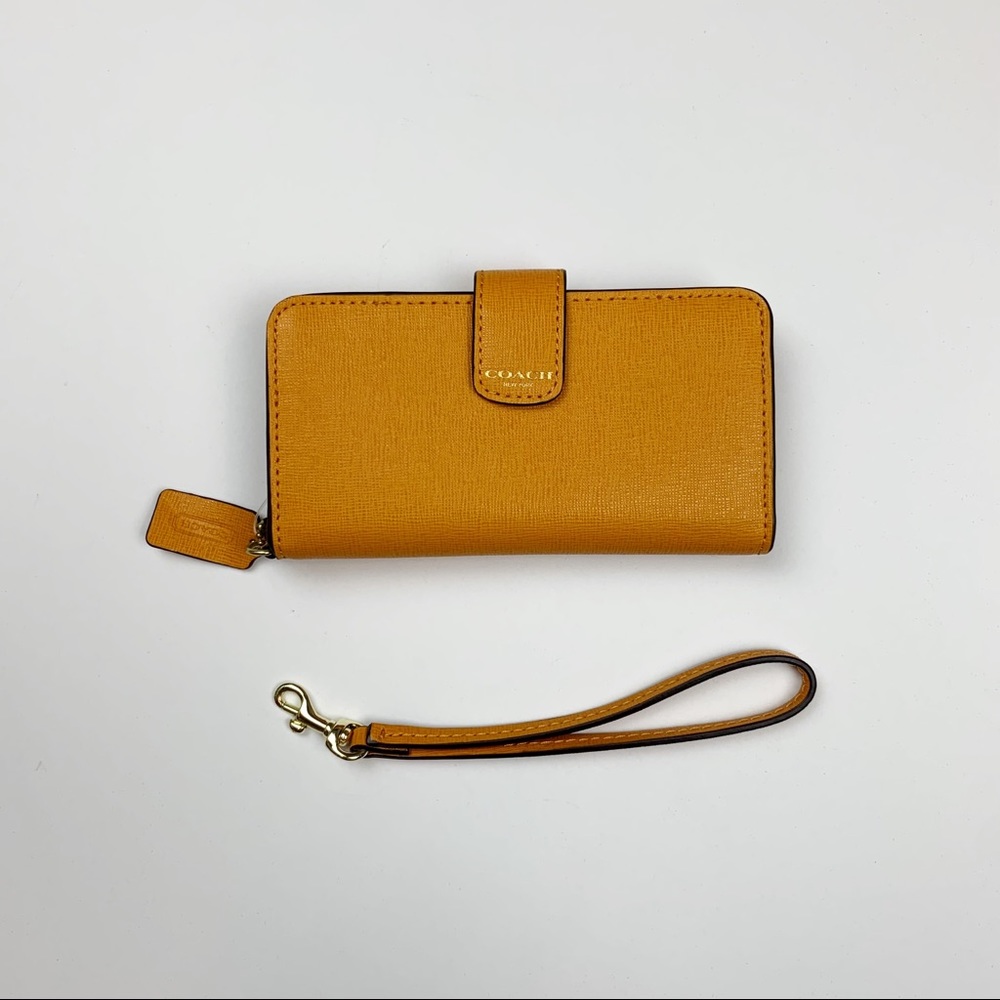 NWT Coach Marigold Wristlet Wallet - Picture 7 of 11